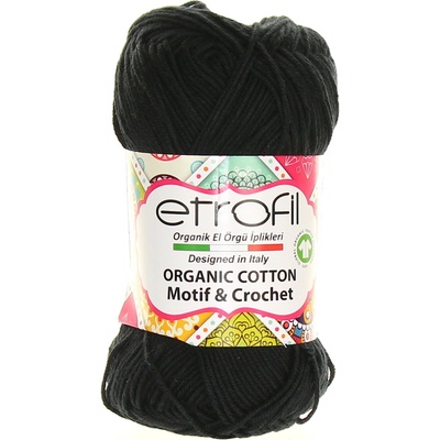 Etrofil Organic Cotton černá EB062