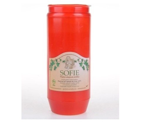 Bolsius Sofie červená 240 g