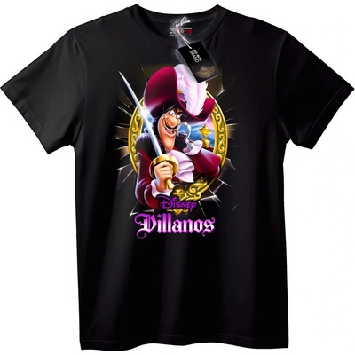 NOONEBRAND Тениска Disney Villains Капитан Кука - XS, Black