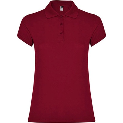 Roly Star Dámske polo tričko PO6634 Garnet Red