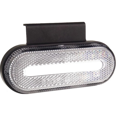 AMiO Svetlo obrysové biele – oválne LED - OM-01-W 02375