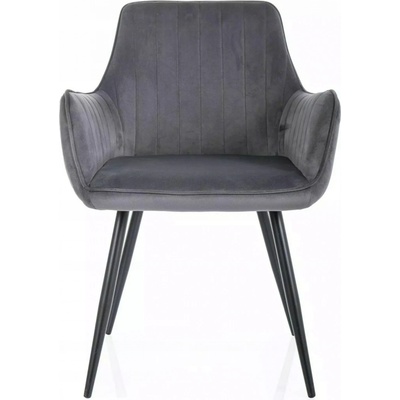 Signal Viona Velvet Šedá