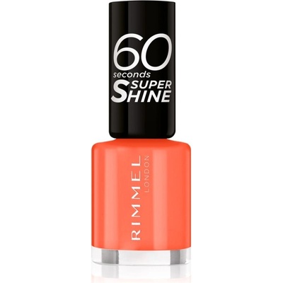 Rimmel 60 Seconds Super Shine lak na nehty 404 Ora-ngy Vibe 8 ml