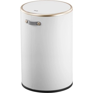 EKO-Europe Кош за отпадъци EKO COSMO с педал (12 л) - бял (EKO 933012 - White)