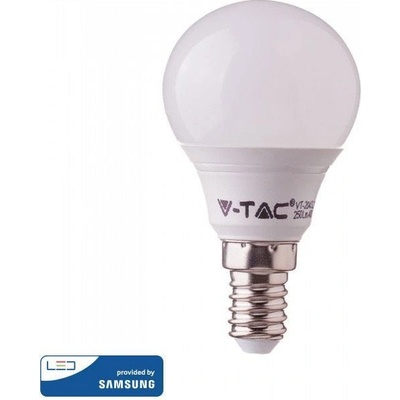 V-TAC PRO SAMSUNG LED žiarovka E14 P45 7W studená biela
