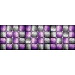 DIMEX ART Фототапет за кухня - метални плочки 180 x 60 см