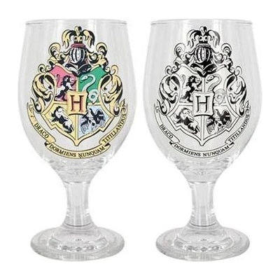 Paladone Pohár Harry Potter meniaci sa znak Rokfortu 400 ml