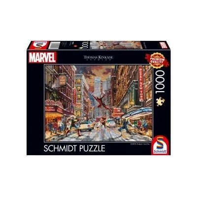 Schmidt Spiele Puzzle PQ 1000 Thomas Kinkade Deadpool Marvel G3
