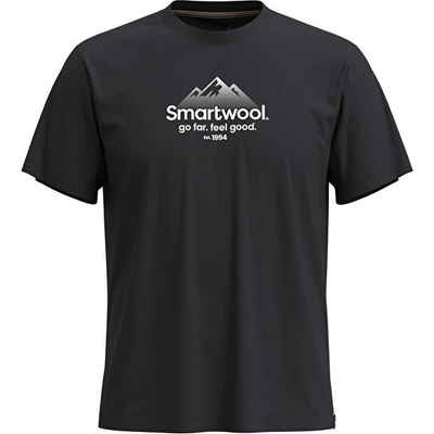 Unisex tričko SmartWool 30TH Anniversary Graphic Short Sleeve Tee černá