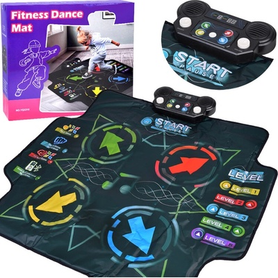 Tomido Velká hudební taneční podložka pro děti + bluetooth IN0180 – Zboží Živě