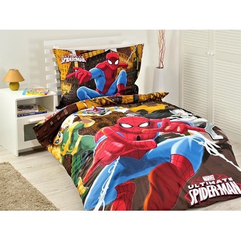 Jerry Fabrics obliečky Spiderman HERO bavlna 140x200 70x90