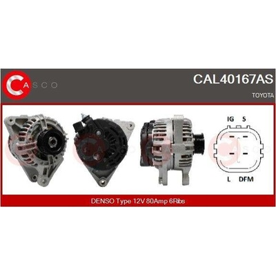 Generátor CASCO CAL40167AS