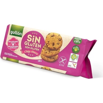 GULLÓN Chip choco sušienky s kúskami tmavej čokolády bez lepku 130 g