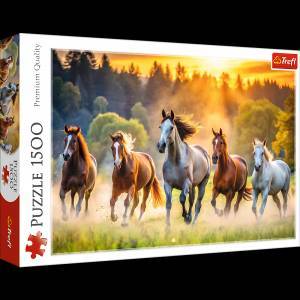 Trefl Puzzle - 1500 - Wild Horses Trefl 26215