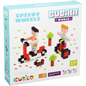 CUBIKA 15290 Pixel "Rychlá kola" 200 ks
