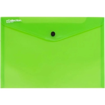 Папка джоб с копче Karton eCollection А4 Зелен (1303540-03-2-618)