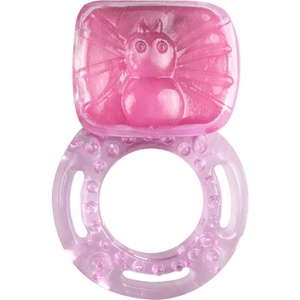  Вибриращ пенис ринг със стимулация на клитора Easy Toys