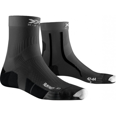X-Socks X-Bionic RUN FAST 4.0 ponožky čierna/sivá