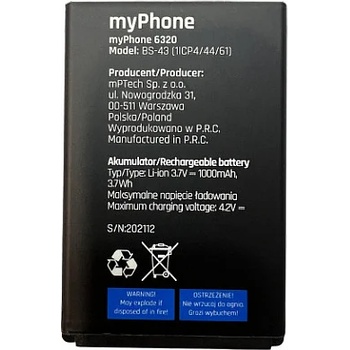 Image 1 of myPhone Батерия за myPhone 6320 BS-43