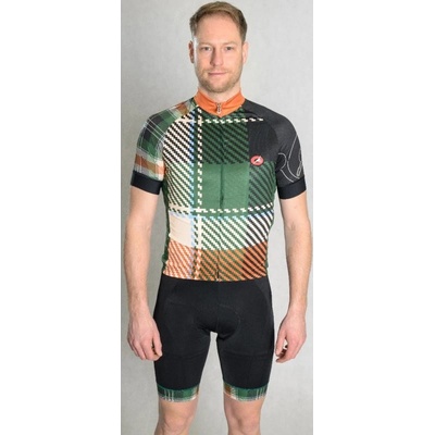 ROSTI CITY TARTAN dlouhý zip 2017 černo-zelená