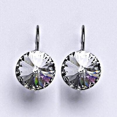 Čištín se Swarovski čirými krystaly Rivoli NK 1468