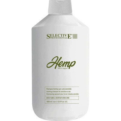 Selective Professional HEMP 100% vegan HEMP LENITIVE SHAMPOO (1000 ml)