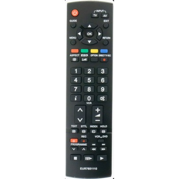 Diaľkový ovládač Emerx Panasonic EUR765101C, EUR7651030