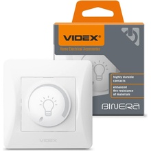 Stmívač LED 200W 10A pro povrchovou montáž BINERA VIDEX, bílý