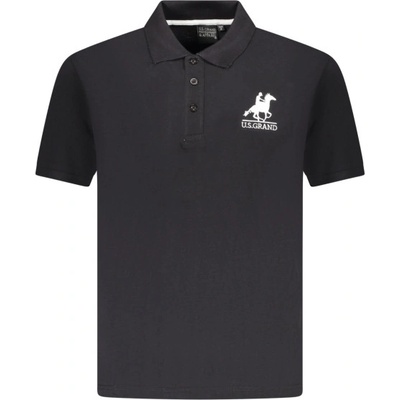 U. s. grand polo Мъжка тениска с къс ръкав us grand polo, Размер m, Цвят Черен (au02662_ne23nero)