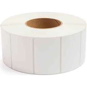 Image 1 of 50х35 мм 1 етикет на ред самозалепващи етикети бели