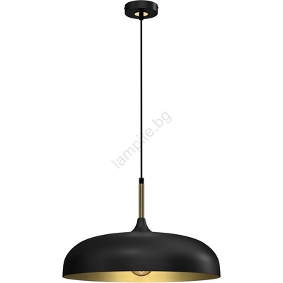 Brilagi - Пендел ABRAHAM 1xE27/60W/230V Ø 45 см черен (BG1986)