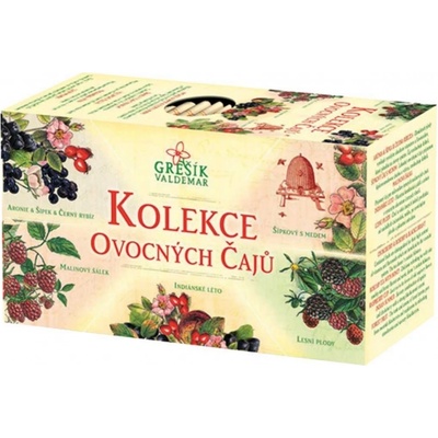 Grešík Kolekce Ovocných čajů 5 x 4 n.s.