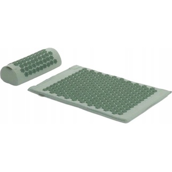 TREXO Akupresúrna podložka s vankúšom TXO-B4Z004-GN zelená (68 x 44 x 2 cm)