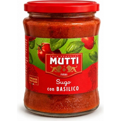 Sugo con Basilico – paradajková omáčka s bazalkou Mutti 280 g