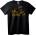 NOONEBRAND Тениска Feliz Navidad - 2XL, Black