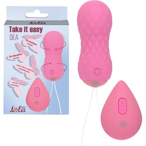  Вибриращо яйце с ротация и дистанционно управление - Take it Easy Dea (9021-04LOLA)