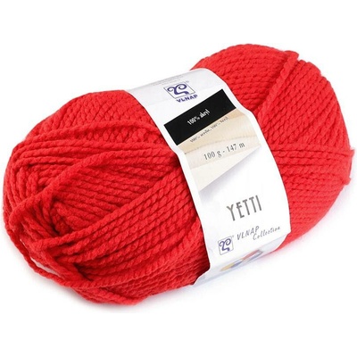 Pletací příze Yetti 100 g Varianta: 12 (52180) červená, Balení: 1 ks 40184/72742/179704