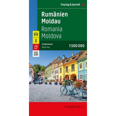 Freytag & Berndt mapa Rumunsko, Moldavsko 1:500 t.