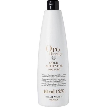Fanola Oro Therapy Оксидант с арганово масло и кератин, 40 Vol, 1000 ml