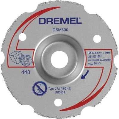 Dremelrezný Kotúč lomený 77 mm 2615S600JB