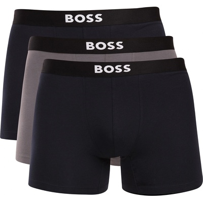BOSS Комплект от три - мъжки боксерки BOSS многоцветни BOSS | Cheren Sin Siv Mnogotsveten | МЪЖЕ | XXL