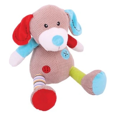 Bigjigs Toys - Пухкаво плюшено куче Бруно (BB510)