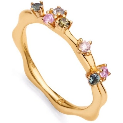 Viceroy pozlacený prsten s barevnými zirkony 13133A0