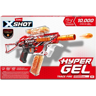 ZURU HYPER GEL Бластер с гел топчета Trace Fire