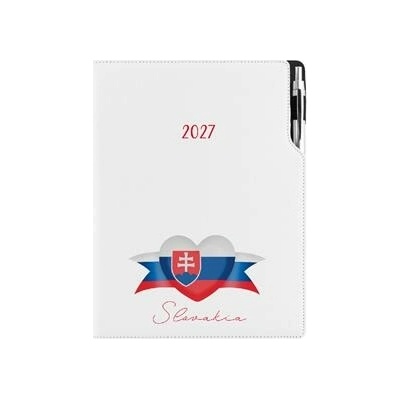 Design ty A4 denní 2027 bílá