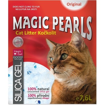 Magic pearls original silikátová podstielka pre mačky 7,6 l