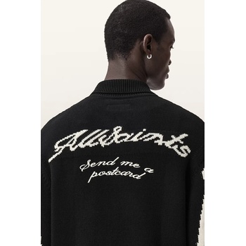 AllSaints жилетка мъжка от памук ADRIAN (M045KE)