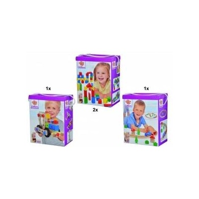Simba Toys Смесени конструктори, Eichhorn, Wood, 85 части, 1 година+, Многоцветни