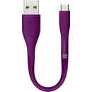 Connect CI-1173 IT Micro USB, 0,13m, fialový