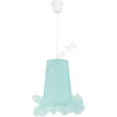Duolla - Детски пендел BALLET 1xE27/40W/230V Ø 21 см син (DU7224)